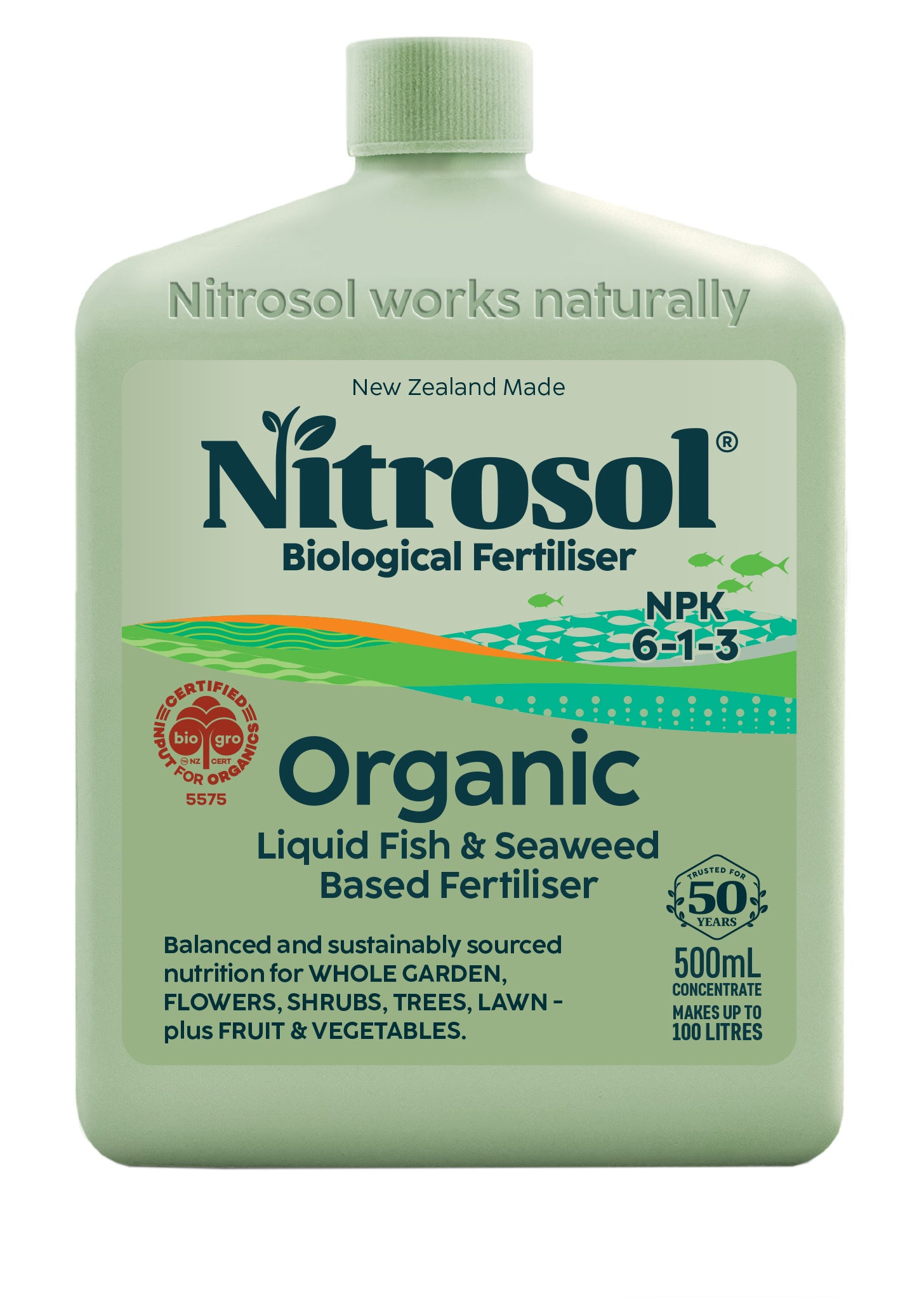 organic liquid fertilizer nz Organic Liquid Fish & Seaweed Based Fertiliser